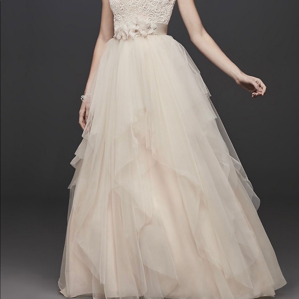 **LAST CHANCE** GALINA Tulle Tank Ball Gown